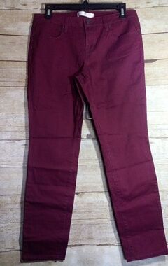 No Boundaries maroon juniors skinny pants